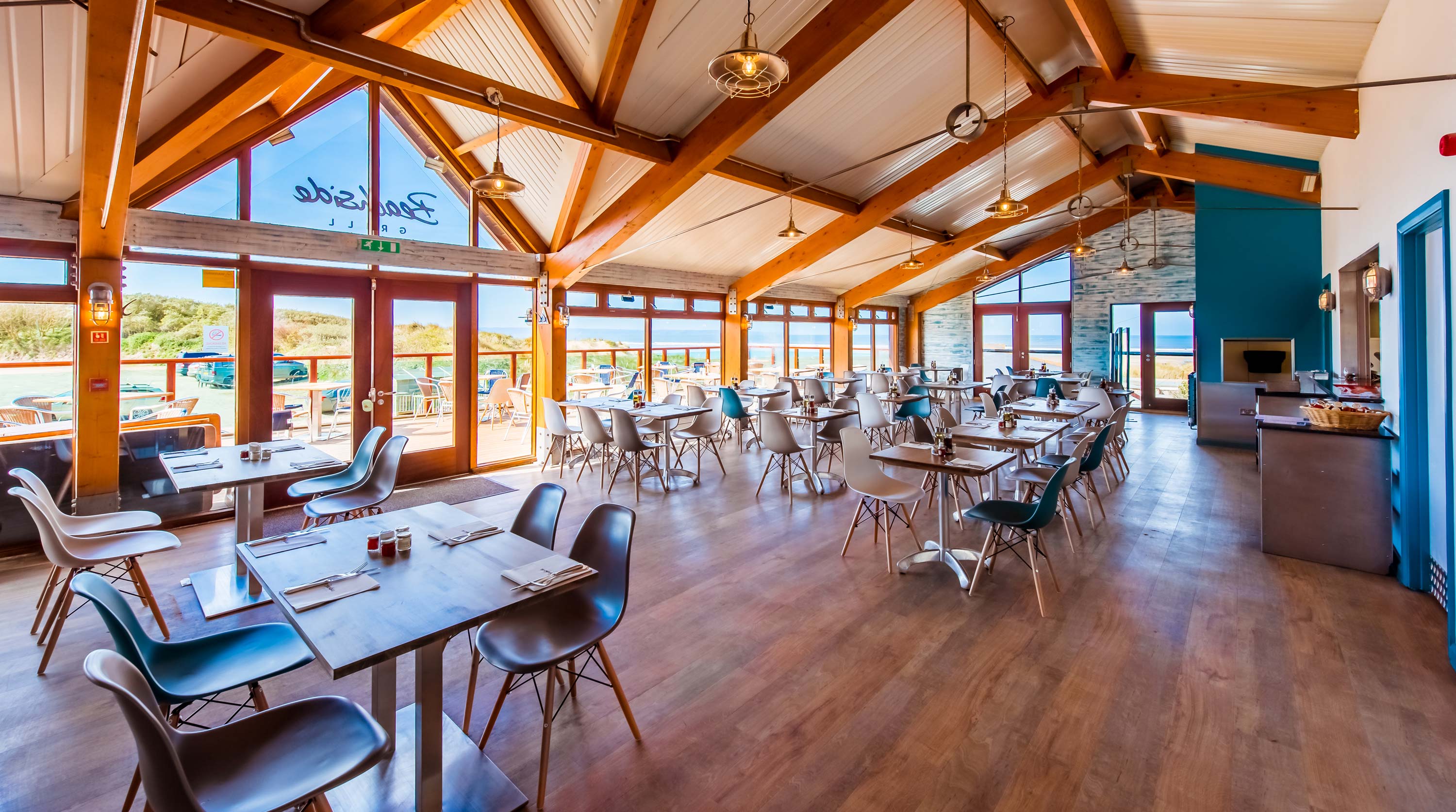 Beachside Grill restaurant at Saunton Sands