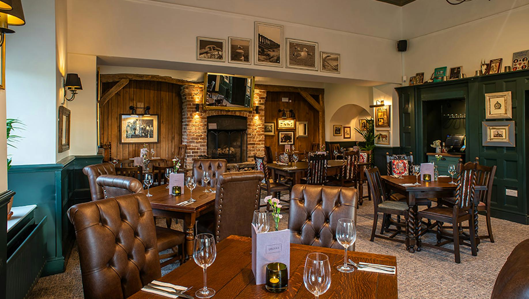 Heanton Court dining room