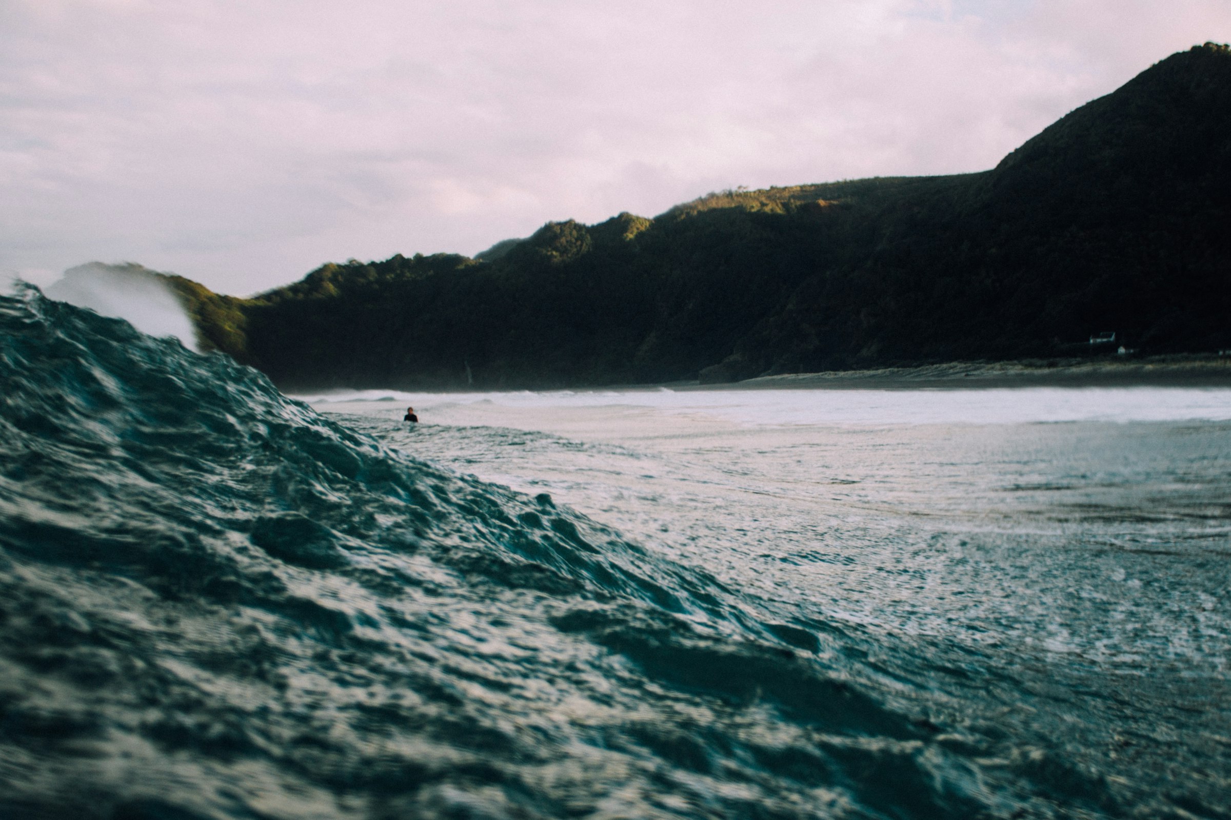 North Devon coast and sea